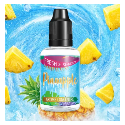 Pineapple Concentré Fresh & Sweet Aroma 30ml (DIY)Lieferumfang: Pineapple Concentré Fresh &amp; Sweet Aromea 30ml (DIY)30ml Konzentrat, das die Süße der Ananas perfekt wiedergibt. Der Hauch von Frische in zusätzlich gibt ein erfrischendes Gefühl.Konzentrierte Aroma in einer Basis verdünnt werden.Aroma nie Pur dampfen13792Aromea - DIY Aroma - Frankreich10,90 CHFsmoke-shop.ch10,90 CHF