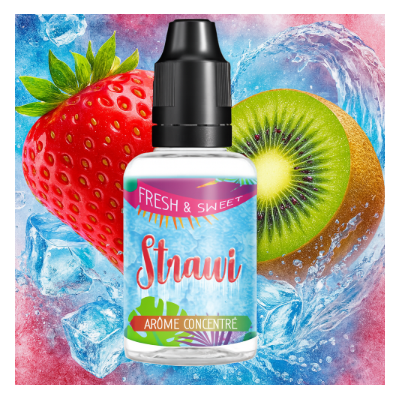 Strawi Concentrate Fresh & Sweet Aroma 30ml (DIY)Lieferumfang: Strawi Concentrate Fresh &amp; Sweet Aromea 30ml (DIY)30ml Konzentrat, das eine bekannte Mischung aus Kiwi und Erdbeere nimmt. Eine effektive Geschmack, süß, fruchtig, sondern auch frisch mit dem Geschmack Frische mehr.Konzentrierte Aroma in einer Basis verdünnt werden.Aroma nie Pur dampfen13793Aromea - DIY Aroma - Frankreich11,90 CHFsmoke-shop.ch11,90 CHF