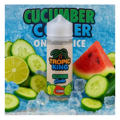Tropic King Cucumber Cooler 100ml 0mg Shortfill E-liquidLieferumfang: Tropic King Cucumber Cooler 100ml 0mg Shortfill E-liquid Erfrischende Gurke verschmilzt mit saftiger Wassermelone und einem Schuss herber Limette.70/30 VG PG100 ml -shortfill- = sie können das Liquid pur dampfen oder mit 20 ml 0er oder Nikotin Base auffüllen7977candy king24,90 CHFsmoke-shop.ch24,90 CHF