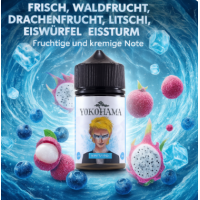 Kintaro Yokohama Laboratoire H2O 50ml 00mg - ShortfillGeschmack: frisch, Waldfrucht, Drachenfrucht, LitschiPG/VG: 40/60Kintaro ist einer der jüngsten Neuzugänge in der Yokohama-Reihe. Dieses frische Liquid kombiniert Waldfrüchte mit Drachenfrucht und einer gefrorenen Litschi zu einem süßen und erfrischenden Ergebnis. 00mg - Liquid mit überdosierten AromenKintaro Yokohama Laboratoire H2O 50ml 00mg - ShortfillNikotingehalt 00 mgArt der E-Liquids E-Liquid zum Boosten (shortfill)Geschmack FruchtigInhalt 50mlPG/VG 40/60Land Frankreich13719Laboroatoire H2o14,40 CHFsmoke-shop.ch14,40 CHF