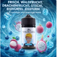 Kintaro Yokohama Laboratoire H2O 50ml 00mg - ShortfillGeschmack: frisch, Waldfrucht, Drachenfrucht, LitschiPG/VG: 40/60Kintaro ist einer der jüngsten Neuzugänge in der Yokohama-Reihe. Dieses frische Liquid kombiniert Waldfrüchte mit Drachenfrucht und einer gefrorenen Litschi zu einem süßen und erfrischenden Ergebnis. 00mg - Liquid mit überdosierten AromenKintaro Yokohama Laboratoire H2O 50ml 00mg - ShortfillNikotingehalt 00 mgArt der E-Liquids E-Liquid zum Boosten (shortfill)Geschmack FruchtigInhalt 50mlPG/VG 40/60Land Frankreich13719Laboroatoire H2o12,60 CHFsmoke-shop.ch12,60 CHF