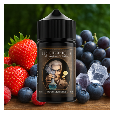 Docteur Riddle Les Chroniques Laboratoire H2O 50ml 00mg - ShortfillGeschmack: Waldbeeren, Erdbeere, Frische, TraubePG/VG: 40/60Tauchen Sie mit dem Doctor Riddle e-Liquid in die Chroniken von Professor Dawkins ein. Diese gefrostete E-Liquid mischt einen Traubengeschmack mit einem Erdbeergeschmack, der mit Waldbeeren gepaart ist. Das Ganze wird von einem erfrischenden Geschmack begleitet. Docteur Riddle Les Chroniques Laboratoire H2O 50ml 00mg - Shortfill00mg - Liquid mit überdosierten AromenNikotingehalt 00 mgArt der E-Liquids E-Liquid zum Boosten (shortfill)Geschmack FruchtigInhalt 50mlPG/VG 40/60Land Frankreich13714Laboroatoire H2o14,40 CHFsmoke-shop.ch14,40 CHF Docteur Riddle Les Chroniques Laboratoire H2O 50ml 00mg - ShortfillGeschmack: Waldbeeren, Erdbeere, Frische, TraubePG/VG: 40/60Tauchen Sie mit dem Doctor Riddle e-Liquid in die Chroniken von Professor Dawkins ein. Diese gefrostete E-Liquid mischt einen Traubengeschmack mit einem Erdbeergeschmack, der mit Waldbeeren gepaart ist. Das Ganze wird von einem erfrischenden Geschmack begleitet. Docteur Riddle Les Chroniques Laboratoire H2O 50ml 00mg - Shortfill00mg - Liquid mit überdosierten AromenNikotingehalt 00 mgArt der E-Liquids E-Liquid zum Boosten (shortfill)Geschmack FruchtigInhalt 50mlPG/VG 40/60Land Frankreich13714Laboroatoire H2o14,40 CHFsmoke-shop.ch14,40 CHF