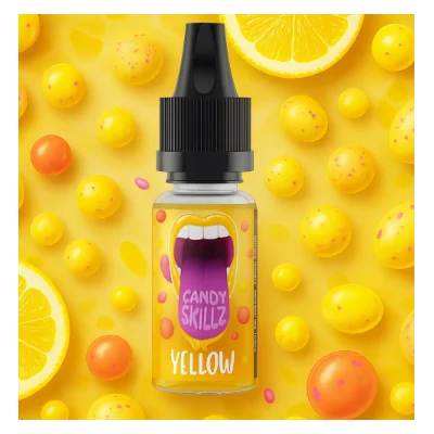 Yellow - Candy Skillz Vape Or Diy Revolute 10ml (DIY) AromaGeschmack: Bonbon, ZitroneRevolute führt die Candy Skillz-Reihe ein, die aus verschiedenen Konzentraten besteht, von denen eines süßer als das andere ist. Entdecken Sie mit Yellow einen säuerlichen Zitronenbonbongeschmack.Aromakonzentrat zum Verdünnen mit einer Basis.14065revolute Aromen Frankreich6,90&nbsp;CHFsmoke-shop.ch6,90&nbsp;CHF