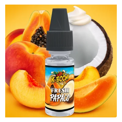 K-Boom 10 ml Aroma Fresh Pepaco (DIY)Das K-Boom Fresh Pepaco Aroma ist eine Mischung aus Pfirsich,Papaya und Kokosnuß-Creme mit der leichten Brise Frische 4-7%empfohlene Reifezeit: Anwender abhängigAroma niemals pur dampfen!5034K-Boom3,10 CHFsmoke-shop.ch3,10 CHF K-Boom 10 ml Aroma Fresh Pepaco (DIY)Das K-Boom Fresh Pepaco Aroma ist eine Mischung aus Pfirsich,Papaya und Kokosnuß-Creme mit der leichten Brise Frische 4-7%empfohlene Reifezeit: Anwender abhängigAroma niemals pur dampfen!5034K-Boom3,10 CHFsmoke-shop.ch3,10 CHF