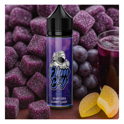 OHM BOY VOL I GRAPE SODA GUMMY CANDY 0MG 50ML SHORTFILLGrape Soda Gummy Candy shortfill e-liquid von Ohm Boy ist eine Bonbonmischung, die zwischen süßen und sauren Noten spielt. Dunkle Trauben werden mit einer sprudelnden Limonade und zuckrigem Gummi-Bonbon-Geschmack zu einer geschichteten E-Flüssigkeit kombiniert.Grape Soda Gummy Candy wurde speziell für Sub-Ohm-Vaping gemischt. Dabei handelt es sich um eine 70%ige VG-Flüssigkeit, die beim Vapen ein ausgewogenes Verhältnis von Wolken- und Geschmacksproduktion bietet. Um beste Ergebnisse zu erzielen, empfehlen wir die Kombination mit einem Sub-Ohm-Tank oder einem Kit.Als Teil des Ohm Boy 50ml Shortfill-Sortiments ist dies eine 0mg E-Flüssigkeit. Jede Flasche bietet Platz für eine 10 ml Nikotinspritze, die nach Zugabe 60 ml einer 3 mg-E-Flüssigkeit ergibt.Diese Sammlung von Sub-Ohm-Mischungen wird von Ohm Boy in Großbritannien hergestellt und zeichnet sich durchweg durch charakteristische Geschmacksmischungen aus.50 ml E-Flüssigkeit in einer 60 ml Chubby Gorilla Shortfill-Flasche0mg Nikotin-StärkePlatz für eine 10 ml Nikotin-Boosterspritze70% VG / 30% PGEntwickelt für Sub-Ohm-VapingMade in the UKKindersichere KappeManipulationssicheres SiegelRecycelbare Flasche9706Ohm Boy UK10,10 CHFsmoke-shop.ch10,10 CHF OHM BOY VOL I GRAPE SODA GUMMY CANDY 0MG 50ML SHORTFILLGrape Soda Gummy Candy shortfill e-liquid von Ohm Boy ist eine Bonbonmischung, die zwischen süßen und sauren Noten spielt. Dunkle Trauben werden mit einer sprudelnden Limonade und zuckrigem Gummi-Bonbon-Geschmack zu einer geschichteten E-Flüssigkeit kombiniert.Grape Soda Gummy Candy wurde speziell für Sub-Ohm-Vaping gemischt. Dabei handelt es sich um eine 70%ige VG-Flüssigkeit, die beim Vapen ein ausgewogenes Verhältnis von Wolken- und Geschmacksproduktion bietet. Um beste Ergebnisse zu erzielen, empfehlen wir die Kombination mit einem Sub-Ohm-Tank oder einem Kit.Als Teil des Ohm Boy 50ml Shortfill-Sortiments ist dies eine 0mg E-Flüssigkeit. Jede Flasche bietet Platz für eine 10 ml Nikotinspritze, die nach Zugabe 60 ml einer 3 mg-E-Flüssigkeit ergibt.Diese Sammlung von Sub-Ohm-Mischungen wird von Ohm Boy in Großbritannien hergestellt und zeichnet sich durchweg durch charakteristische Geschmacksmischungen aus.50 ml E-Flüssigkeit in einer 60 ml Chubby Gorilla Shortfill-Flasche0mg Nikotin-StärkePlatz für eine 10 ml Nikotin-Boosterspritze70% VG / 30% PGEntwickelt für Sub-Ohm-VapingMade in the UKKindersichere KappeManipulationssicheres SiegelRecycelbare Flasche9706Ohm Boy UK10,10 CHFsmoke-shop.ch10,10 CHF