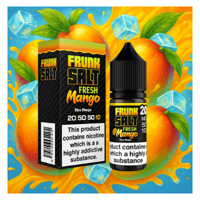 Frunk Salt - Fresh Mango - 10ML Nic Salt - 20mgFrunk Salt - Fresh Mango - 10ML Nic Salt - 20mgMango Passion Nikotinsalz von Salt ist eine tropische Fruchtmischung mit säuerlichen Obertönen.E-Liquid 10Ml Nik-SalzNikotinstärke - 10mg, 20mg50% / 50%12140Frunk Bar - Disposable - Einweg E-Zigaretten4,70 CHFsmoke-shop.ch4,70 CHF