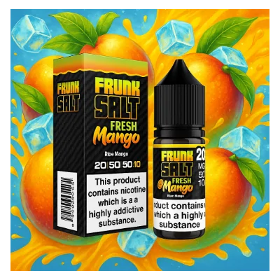 Frunk Salt - Fresh Mango - 10ML Nic Salt - 20mgFrunk Salt - Fresh Mango - 10ML Nic Salt - 20mgMango Passion Nikotinsalz von Salt ist eine tropische Fruchtmischung mit säuerlichen Obertönen.E-Liquid 10Ml Nik-SalzNikotinstärke - 10mg, 20mg50% / 50%12140Frunk Bar - Disposable - Einweg E-Zigaretten4,10 CHFsmoke-shop.ch4,10 CHF