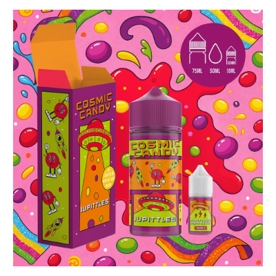 50ml + 10ml Jupittles Cosmic Candy - 3mg (ink. Shot)Geschmack: Saure Bonbons50ml + 10ml Jupittles Cosmic Candy - 03mg (ink. Shot)PG/VG: 50/50Secret's lab nimmt uns mit auf eine Reise durch die Galaxie, um Jupittles und seine Ringe mit dem Geschmack von sauren Bonbons zu entdecken. Eine köstliche Mischung aus Zucker und Pep. Die Flasche ist mit 50ml gefüllt und wird in einer Packung mit einem Booster verkauft. Das Endprodukt ist 60ml groß und enthält 3mg Nikotin.14095Secret Lab - Frankreich8,50 CHFsmoke-shop.ch8,50 CHF 50ml + 10ml Jupittles Cosmic Candy - 3mg (ink. Shot)Geschmack: Saure Bonbons50ml + 10ml Jupittles Cosmic Candy - 03mg (ink. Shot)PG/VG: 50/50Secret's lab nimmt uns mit auf eine Reise durch die Galaxie, um Jupittles und seine Ringe mit dem Geschmack von sauren Bonbons zu entdecken. Eine köstliche Mischung aus Zucker und Pep. Die Flasche ist mit 50ml gefüllt und wird in einer Packung mit einem Booster verkauft. Das Endprodukt ist 60ml groß und enthält 3mg Nikotin.14095Secret Lab - Frankreich8,50 CHFsmoke-shop.ch8,50 CHF