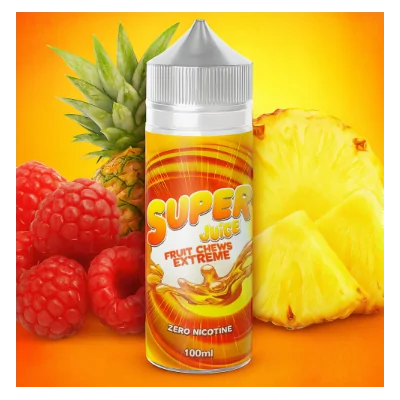 IVG Super Juice Fruit Chew Extreme 0mg 100ml - ShortfillFruit Chews Extreme shortfill e-liquid von Super Juice ist eine Kombination von mutigen Aromen. Der fruchtige Geschmack von Himbeeren wird mit pikanter Ananas und zuckrigen Bonbonnoten gemischt.Fruit Chews Extreme shortfill hat 100 ml e-Flüssigkeit und Platz für zwei 10 ml Nik-Shots. Das heißt, Sie können in großen Mengen kaufen und die Nik-Shots Ihrer Wahl hinzufügen.Seine 70%ige VG-Konzentration bedeutet, dass es für die Verwendung in einem DTL (Direct To Lung) Vape-Kit gedacht ist. Es wird dann eine größere Menge an Dampf mit größeren Wolken produzieren.Super Juice e-liquids sind in Großbritannien ansässig und haben sich zum Ziel gesetzt, hochwertige Shortfills für Sub-Ohm-Vaporizer zu entwickeln. Es gibt eine Reihe von Mischungen mit Frucht-, Getränke- und Mentholgeschmack, so dass Sie sicher ein paar Favoriten finden werden.100ml E-Liquid in einer 120ml Shortfill-FlaschePlatz für 2 x 10ml Nic Shots hinzugefügt werden70% VG / 30% PGEntwickelt für Sub Ohm VapingHergestellt in GroßbritannienKindersicherer VerschlussManipulationssicheres SiegelRecycelbare Flasche70VG 30 PG70VG 30 PG13235I VG (I Vape Great) Premium Liquids18,90&nbsp;CHFsmoke-shop.ch18,90&nbsp;CHF