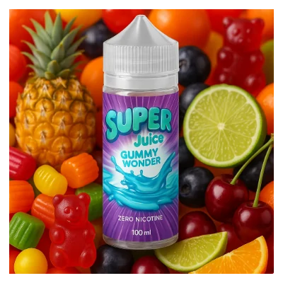IVG Super Juice Gummy Wonder 0mg 100mlGummy Wonder shortfill e-liquid von Super Juice bringt den Geschmack von frischer Ananas, kühner schwarzer Johannisbeere, duftender Limette, reicher Kirsche und spritziger Orange in einem geschichteten Fruchtbonbon zusammen.Gummy Wonder shortfill hat 100 ml e-Flüssigkeit und Platz für zwei 10 ml Nik-Shots im Inneren. Das heißt, Sie können in großen Mengen kaufen und die Nik-Shots Ihrer Wahl hinzufügen.Seine 70%ige VG-Konzentration bedeutet, dass es für die Verwendung in einem DTL (Direct To Lung) Vape-Kit gedacht ist. Es wird dann eine größere Menge an Dampf mit größeren Wolken produzieren.Super Juice e-liquids sind in Großbritannien ansässig und zielen darauf ab, hochwertige Shortfills für Sub-Ohm-Vaporizer herzustellen. Es gibt eine Reihe von Mischungen mit Frucht-, Getränke- und Mentholgeschmack, so dass Sie sicher ein paar Favoriten finden werden.    100ml E-Liquid in einer 120ml Shortfill-Flasche    Platz für 2 x 10ml Nic Shots hinzugefügt werden    70% VG / 30% PG    Entwickelt für Sub Ohm Vaping    Hergestellt in Großbritannien    Kindersicherer Verschluss    Manipulationssicheres Siegel    Recycelbare Flasche70VG 30 PG13232I VG (I Vape Great) Premium Liquids18,90 CHFsmoke-shop.ch18,90 CHF