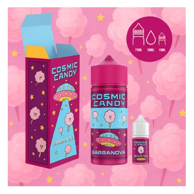 50ml + 10ml Barbanova Cosmic Candy - 3mg (ink. Shot)Geschmack: ZuckerwattePG/VG: 50/50Secret's lab nimmt uns mit in die entlegensten Winkel der Galaxie, um Barbanova zu entdecken, einen Jahrmarktplaneten, der sich auf den Geschmack von Zuckerwatte spezialisiert hat. Ein süßer und leckerer Genuss. Die Flasche ist mit 50ml gefüllt und wird in einer Packung mit einem Booster verkauft. Das Endprodukt ist 60ml groß und enthält 3mg Nikotin.14094Secret Lab - Frankreich8,50 CHFsmoke-shop.ch8,50 CHF 50ml + 10ml Barbanova Cosmic Candy - 3mg (ink. Shot)Geschmack: ZuckerwattePG/VG: 50/50Secret's lab nimmt uns mit in die entlegensten Winkel der Galaxie, um Barbanova zu entdecken, einen Jahrmarktplaneten, der sich auf den Geschmack von Zuckerwatte spezialisiert hat. Ein süßer und leckerer Genuss. Die Flasche ist mit 50ml gefüllt und wird in einer Packung mit einem Booster verkauft. Das Endprodukt ist 60ml groß und enthält 3mg Nikotin.14094Secret Lab - Frankreich8,50 CHFsmoke-shop.ch8,50 CHF