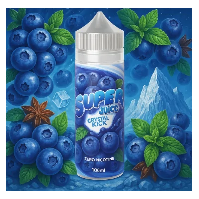 IVG Super Juice Crystal Kick 0mg 100ml - ShortfillCrystal Kick shortfill e-liquid von Super Juice hat eine süße Heidelbeernote, die sich vom Einatmen bis zum Ausatmen durchzieht und von einer würzigen, aber eisigen Mischung aus Anis und Menthol begleitet wird.Crystal Kick shortfill hat 100ml E-Liquid und Platz für zwei 10ml Nik-Shots im Inneren. Das heißt, Sie können in großen Mengen kaufen und die Nik-Shots Ihrer Wahl hinzufügen.Seine 70%ige VG-Konzentration bedeutet, dass es für die Verwendung in einem DTL (Direct To Lung) Vape-Kit gedacht ist. Es wird dann eine größere Menge an Dampf mit größeren Wolken produzieren.Super Juice e-liquids sind in Großbritannien ansässig und haben sich zum Ziel gesetzt, hochwertige Shortfills für Sub-Ohm-Vaporizer zu entwickeln. Es gibt eine Reihe von Mischungen mit Frucht-, Getränke- und Mentholgeschmack, so dass Sie sicher ein paar Favoriten finden werden.&nbsp; &nbsp; 100ml E-Liquid in einer 120ml Shortfill-Flasche&nbsp; &nbsp; Platz für 2 x 10ml Nic Shots hinzugefügt werden&nbsp; &nbsp; 70% VG / 30% PG&nbsp; &nbsp; Entwickelt für Sub Ohm Vaping&nbsp; &nbsp; Hergestellt in Großbritannien&nbsp; &nbsp; Kindersicherer Verschluss&nbsp; &nbsp; Manipulationssicheres Siegel&nbsp; &nbsp; Recycelbare Flasche70VG 30 PG13236I VG (I Vape Great)18,90&nbsp;CHFsmoke-shop.ch18,90&nbsp;CHF