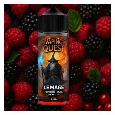 LE MAGIE Vaping Quest 100ml - Shortfill 0 mgPG/VG: 50/50Geh auf ein Abenteuer mit der neuen Vaping Quest Reihe!Der Magier wendet die Kunst des Arkanen an, um mächtige Zaubersprüche hervorzurufen. Dieses Mal ist es eine Explosion von Aromen, die er mit dieser Mischung aus Himbeere, Brombeere und roter Johannisbeere zu provozieren sucht.Nikotinstärke 00 mg.Art des Eliquids Short Fill EliquidsGeschmack FruchtigInhalt 100mlPG/VG 50/50Land Frankreich&nbsp;15183Mixup Labs - Vaping Quest23,00&nbsp;CHFsmoke-shop.ch23,00&nbsp;CHF