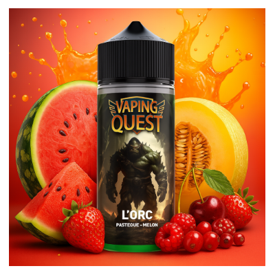 L'ORC - Vaping Quest 100ml - Shortfill 0 mgPG/VG: 50/50Gehen Sie auf ein Abenteuer mit der neuen Vaping Quest Reihe!Die Wut des Orks ist nicht zu bändigen! Er verwüstet alles, was sich ihm in den Weg stellt, mit kraftvollen, wilden Aromen von Wassermelone, Melone und roten Früchten.Nikotinstärke 00 mg.Art des Eliquids Short Fill EliquidsGeschmack FruchtigInhalt 100mlPG/VG 50/50Land Frankreich 15182Mixup Labs - Vaping Quest23,00 CHFsmoke-shop.ch23,00 CHF