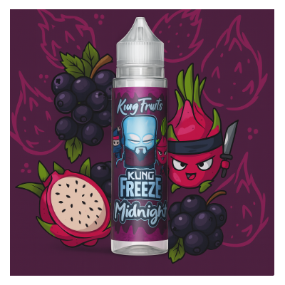 Midnight Kung Freeze Kung Fruits Cloud Vapor 50ml - ShortfillGeschmack: Schwarze Johannisbeere, Frische, DrachenfruchtPG/VG: 50/50Die gefürchteten KUNG FRUITS Ninjas bereiten sich auf den Kampf gegen den gefürchteten Meister KUNG FREEZE vor, in einem legendären, fruchtigen und ultra-frischen Kampf!Mit dem Midnight vereinen sich PITAYA und KASHI erneut unter dem Mitternachtsmond und bieten eine geheimnisvolle und erfrischende Mischung aus Drachenfrucht und Schwarzer Johannisbeere, ein Geheimnis, das bis zum Morgengrauen im Dojo der KUNG FRUITS gut gehütet wird...Nikotingehalt 00 mgArt der E-Liquids E-Liquid zum BoostenGeschmack FruchtigInhalt 50mlPG/VG 50/50Land Frankreich15298Cloud Vapor Frankreich18,90 CHFsmoke-shop.ch18,90 CHF