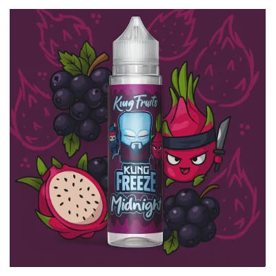 Midnight Kung Freeze Kung Fruits Cloud Vapor 50ml - ShortfillGeschmack: Schwarze Johannisbeere, Frische, DrachenfruchtPG/VG: 50/50Die gefürchteten KUNG FRUITS Ninjas bereiten sich auf den Kampf gegen den gefürchteten Meister KUNG FREEZE vor, in einem legendären, fruchtigen und ultra-frischen Kampf!Mit dem Midnight vereinen sich PITAYA und KASHI erneut unter dem Mitternachtsmond und bieten eine geheimnisvolle und erfrischende Mischung aus Drachenfrucht und Schwarzer Johannisbeere, ein Geheimnis, das bis zum Morgengrauen im Dojo der KUNG FRUITS gut gehütet wird...Nikotingehalt 00 mgArt der E-Liquids E-Liquid zum BoostenGeschmack FruchtigInhalt 50mlPG/VG 50/50Land Frankreich15298Cloud Vapor Frankreich18,90&nbsp;CHFsmoke-shop.ch18,90&nbsp;CHF