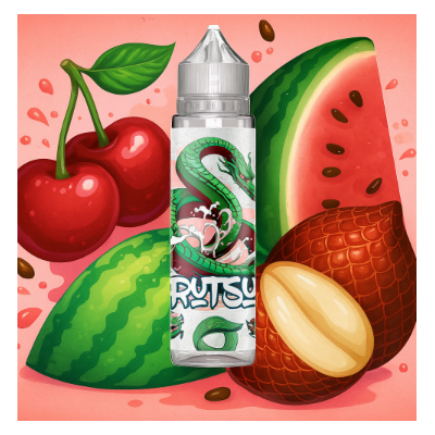 Suberi Rutsu Kung Fruits Cloud Vapor 50ml - ShortfillGeschmack: Kirsche, Schlangenfrucht, WassermelonePG/VG: 50/50Die Welt der Kung Fruits wird mit der neuen Rutsu-Reihe erweitert!Entfliehe der Langeweile mit Suberi, wo die Schlangenfrucht einen Hauch von Wahnsinn in einen wilden Kampf mit der Suika-Wassermelone und der Sakuran-Kirsche einfließen lässt, für ein fruchtiges Gefühl, das keine Kerne hinterlässt.15305Cloud Vapor Frankreich18,90 CHFsmoke-shop.ch18,90 CHF Suberi Rutsu Kung Fruits Cloud Vapor 50ml - ShortfillGeschmack: Kirsche, Schlangenfrucht, WassermelonePG/VG: 50/50Die Welt der Kung Fruits wird mit der neuen Rutsu-Reihe erweitert!Entfliehe der Langeweile mit Suberi, wo die Schlangenfrucht einen Hauch von Wahnsinn in einen wilden Kampf mit der Suika-Wassermelone und der Sakuran-Kirsche einfließen lässt, für ein fruchtiges Gefühl, das keine Kerne hinterlässt.15305Cloud Vapor Frankreich18,90 CHFsmoke-shop.ch18,90 CHF