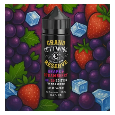 Cuttwood Grand Reserve - Grape & Strawberry 0mg 100ml ShortfillCuttwood Grand Reserve - Grape &amp; Strawberry 0mg 100ml ShortfillBeschreibung des ProduktsGrape &amp; Strawberry von Cuttwood Grand Reserve ist eine Fruchtmischung.Mit einer Fruchtkombination, diese e-Flüssigkeit Mischung reich, fett Noten von Trauben mit dem sommerlichen Geschmack von reifen Erdbeeren, wodurch eine süße und reiche Frucht Geschmack14864Cuttwood Liquids25,90&nbsp;CHFsmoke-shop.ch25,90&nbsp;CHF