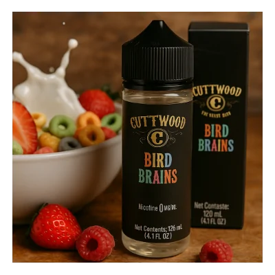 Cuttwood Classic- Bird Brains 0mg 100ml ShortfillLieferumfang: Cuttwood Classic- Bird Brains 0mg 100ml ShortfillGeschmack: ruchtigen, weichen Twist. Die Kombination aus Frühstücksflocken und süßen gemischten Früchten wird durch eine cremige Milch 120&nbsp;ml Flasche mit 100 ml E-liquid gefüllt 0mg verstärktes Aroma (zum Pur dampfen oder zum beimischen von NikotinshotsBird Brains e-liquid von Cuttwood ist eine Dessert-Mischung mit einem fruchtigen, weichen Twist. Die Kombination aus Frühstücksflocken und süßen gemischten Früchten wird durch eine cremige Milch akzentuiert und ergibt ein unverwechselbares E-Liquid.VG: 70% | PG: 30%11091Cuttwood Liquids24,90&nbsp;CHFsmoke-shop.ch24,90&nbsp;CHF