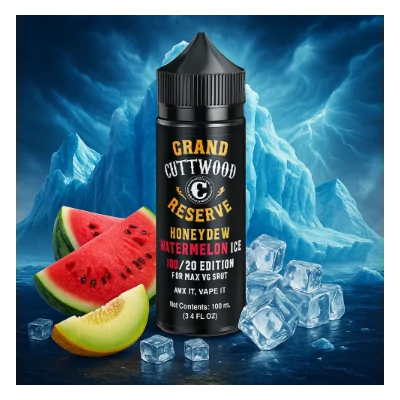 Cuttwood Grand Reserve - Honeydew Watermelon Ice 0mg 100ml ShortfillCuttwood Grand Reserve - Honeydew Watermelon Ice 0mg 100ml ShortfillHoneydew Watermelon Ice von Cuttwood Grand Reserve ist eine Fruchtmischung.Diese Melonenmischung kombiniert saftige Wassermelonen mit aromatischen Honigmelonen, was einen saftigen Fruchtgeschmack ergibt. Mit einer Prise Menthol für eine gute Maßnahme, bietet dieses E-Liquid einen erfrischenden Abgang.Honeydew Watermelon Ice e-liquid wird in einer 120ml-Flasche geliefert, die mit 100ml e-liquid gefüllt ist, so dass genug Platz in der Flasche bleibt, um 2 x 10ml Nikotinshots hinzuzufügen. Die Zugabe von 2 x 10ml, 18mg Nikotin-Booster verwandelt diese e-Flüssigkeit in eine 120ml Mischung mit einer 3mg Nikotinstärke.Diese E-Liquid ist eine hohe VG-Mischung, mit einem Verhältnis von 70% pflanzlichem Glycerin zu 30% Propylenglykol, was sie perfekt für den Sub-Ohm-Gebrauch macht. Dieses hohe VG-Verhältnis bedeutet, dass Sie einen ausgezeichneten Geschmack und Dampfproduktion erwarten können.14865Cuttwood Liquids25,90&nbsp;CHFsmoke-shop.ch25,90&nbsp;CHF