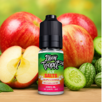 Doozy Vape Tropix Salt Fiji 10ml - 20mgFiji von Doozy Vape ist eine hypnotisierende Kombination aus knusprigen Fuji-Äpfeln und süßer Cucamelon mit einem Hauch von Gurke. Es ist wirklich Perfektion in einer Flasche, jede Frucht liefert eine frische und fruchtige tropische Essenz. Ein Geschmack wie kein anderer!Fiji von Doozy Salts gibt es als Nikotinsalz mit 10 mg oder 20 mg Nikotin.50% | VG / PG9820Doozy Liquids5,50 CHFsmoke-shop.ch5,50 CHF