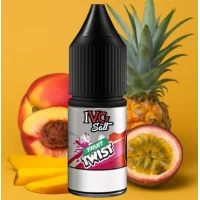 I VG Salt - Fruit Twist 10ml - 20mgEine saftige und köstliche Mischung aus Pfirsich, Mango, Ananas und Passionsfrucht, ein Geschmack, den man nicht mehr weglegen möchte.  gLieferumfange: I VG Salt - Fruit Twist 10ml - 20mgFruit Twist von IVG Salt kommt als 10ml Nik-Salz mit 5/10/20mg Nikotin.Entdeckt die Serie I VG Salt der britischen Marke I VG Premium e-Liquids mit Nikotinsalzen!Die genialen Schöpfer der Marke haben in einem kleinen Labor begonnen und wurden vom Erfolg überrascht.  Mittlerweile sind ihre Rezepturen weltweit begehrt. 50% / 50%20 mg Nikotin Salz12876I VG (I Vape Great) Premium Liquids4,40 CHFsmoke-shop.ch4,40 CHF
