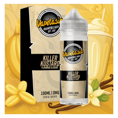 100 ml Vapetasia - Killer Kustard - 0mg - shortfillLieferumfang Vapetasia - Vapetasia - Killer Kustard 100ml 0mg Wenn Sie Pudding oder Vanille-Mischungen mögen, dann wird dieser Geschmack Sie umhauen! Killer Kustard ist unser ganzer Stolz hier bei Vapetasia; so natürlich machte es seinen Weg auf unser Flaggschiff Linie.If you like custards or vanilla blends then this flavor will blow your mind! Killer Kustard is our pride and joy here at Vapetasia; so naturally it made its way onto our flagship line.PG/VG- 30/705210vapetasia24,90 CHFsmoke-shop.ch24,90 CHF 100 ml Vapetasia - Killer Kustard - 0mg - shortfillLieferumfang Vapetasia - Vapetasia - Killer Kustard 100ml 0mg Wenn Sie Pudding oder Vanille-Mischungen mögen, dann wird dieser Geschmack Sie umhauen! Killer Kustard ist unser ganzer Stolz hier bei Vapetasia; so natürlich machte es seinen Weg auf unser Flaggschiff Linie.If you like custards or vanilla blends then this flavor will blow your mind! Killer Kustard is our pride and joy here at Vapetasia; so naturally it made its way onto our flagship line.PG/VG- 30/705210vapetasia24,90 CHFsmoke-shop.ch24,90 CHF