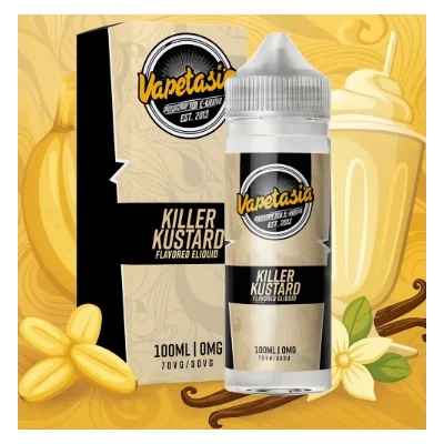 100 ml Vapetasia - Killer Kustard - 0mg - shortfillLieferumfang Vapetasia - Vapetasia - Killer Kustard 100ml 0mg Wenn Sie Pudding oder Vanille-Mischungen mögen, dann wird dieser Geschmack Sie umhauen! Killer Kustard ist unser ganzer Stolz hier bei Vapetasia; so natürlich machte es seinen Weg auf unser Flaggschiff Linie.If you like custards or vanilla blends then this flavor will blow your mind! Killer Kustard is our pride and joy here at Vapetasia; so naturally it made its way onto our flagship line.PG/VG- 30/705210vapetasia24,90 CHFsmoke-shop.ch24,90 CHF 100 ml Vapetasia - Killer Kustard - 0mg - shortfillLieferumfang Vapetasia - Vapetasia - Killer Kustard 100ml 0mg Wenn Sie Pudding oder Vanille-Mischungen mögen, dann wird dieser Geschmack Sie umhauen! Killer Kustard ist unser ganzer Stolz hier bei Vapetasia; so natürlich machte es seinen Weg auf unser Flaggschiff Linie.If you like custards or vanilla blends then this flavor will blow your mind! Killer Kustard is our pride and joy here at Vapetasia; so naturally it made its way onto our flagship line.PG/VG- 30/705210vapetasia24,90 CHFsmoke-shop.ch24,90 CHF