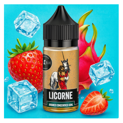 Licorne Concentré Astrale Curieux 30ml - Aroma (DIY)Geschmack: frisch, rote Früchte, LitschiLicorne Concentré Astrale Curieux 30ml - Aroma (DIY)Geschmack: Erdbeere, Frische, DrachenfruchtEbenfalls auf der Seite der Fantasietiere bietet Curieux ein Konzentrat mit einer Mischung aus Erdbeere und Drachenfrucht an, dessen Geschmack an die Realität grenzt. Aromakonzentrat zum Verdünnen in einer Basis.Aromen nie pur dampfenTyp DIY KonzentratFruchtiger GeschmackInhalt 30mlLand FrankreichEmpfohlenes Verdünnungsverhältnis 10-15%.13610Curieux11,90 CHFsmoke-shop.ch11,90 CHF