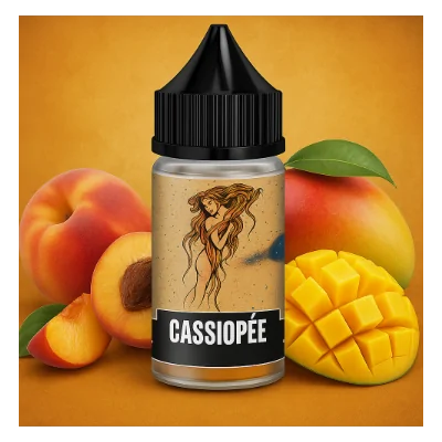Cassiopée Concentré Astrale Curieux 30ml - Aroma (DIY)Geschmack: frisch, Mango, PfirsichCurieux hat es geschafft, die Schönheit von Cassiopeia in einem Konzentrat wiederzugeben. Man findet eine dicke Mango, die einem leicht süßen Pfirsichgeschmack Platz macht.Aromakonzentrat zum Verdünnen mit einer Basis.Aromen nie pur dampfenTyp DIY KonzentratFruchtiger GeschmackInhalt 30mlLand FrankreichEmpfohlenes Verdünnungsverhältnis 10-15%.13604Curieux11,90 CHFsmoke-shop.ch11,90 CHF