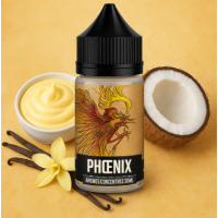 Phoenix Concentré Astrale Curieux 30ml - Aroma (DIY)Geschmack: Vanillecreme, KokosnussPhoenix Concentré Astrale Curieux 30ml - Aroma (DIY)Curieux wendet sich in dieser neuen Serie von DIY-Konzentraten der Mythologie zu. Phoenix ist eine geschmacksintensive Vanille-Custard-Creme. Diese wird perfekt durch Kokosnuss ergänzt, die das Geschmackserlebnis abschließt. Aromakonzentrat zum Verdünnen in einer Basis.Aromen nie pur dampfenTyp DIY KonzentratFruchtiger GeschmackInhalt 30mlLand FrankreichEmpfohlenes Verdünnungsverhältnis 10-15%.13612Curieux11,90 CHFsmoke-shop.ch11,90 CHF