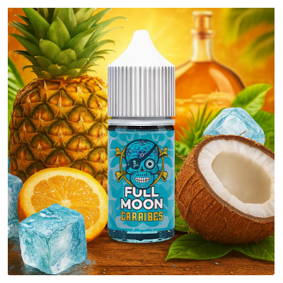 CARAÏBES - Aroma von FULL MOON 30ML - Malaysia (DIY)Geschmack: Ananas, Frische, Kokosnuss, RumWoran erkennt man einen guten Piraten? Er hat immer seine Rumflasche in der Hand. Um ein guter Dampfer der Meere zu sein, muss man unbedingt das Karibische Konzentrat in seiner Sammlung haben. Zusammengesetzt aus Rum-, Ananas-, Kokos- und frischen Aromen, riecht dieses Konzentrat nach Abenteuer.Konzentriertes Aroma zum Verdünnen in einer Basis.Typ DIY KonzentratFruchtiger GeschmackInhalt 30mlLand MalaysiaEmpfohlenes Verdünnungsverhältnis 10-15%.14130Full Moon Aromen aus Frankreich14,90 CHFsmoke-shop.ch14,90 CHF