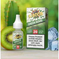 10 ml - K-Boom Nikotinsalz - Green Bomb 20mgK-BOOMGreen Bomb - NikotinsalzEine perfekte Kombination aus leckerem feinen Kaktus, reifer fruchtiger Kiwi und einem Hauch an Frische.Aroma: Kaktus, Kiwi, Kühle!Nikotinmenge: 20mg NikotinsalzInhalt: 10 ml Liquid für E-ZigarettenInhaltsstoffe: pflanzliches Glycerin, Propylenglykol, Nikotinsalz10917K-Boom5,90 CHFsmoke-shop.ch5,90 CHF