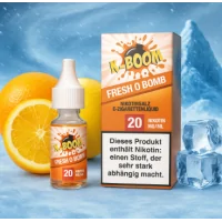 10 ml - Fresh O Bomb - NikotinSalz 20mg von K-BoomK-BOOMFresh O Bomb - NikotinsalzEin toller Orange Zitrone Mix mit angenehmer Kühle wartet auf Dich!Aroma: Orange, Zitrone, Kühle!Nikotinmenge: 20mg NikotinsalzInhalt: 10 ml Liquid für E-ZigarettenInhaltsstoffe: pflanzliches Glycerin, Propylenglykol, Nikotinsalz10914K-Boom5,90 CHFsmoke-shop.ch5,90 CHF