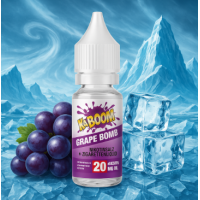 10 ml - Grape Bomb - NikotinSalz 20mg von K-BoomK-BOOMGrape Bomb- NikotinsalzEin toller Traubegeeschmack  Mix mit angenehmer Kühle wartet auf Dich!Aroma: Grape , TraubeNikotinmenge: 20mg NikotinsalzInhalt: 10 ml Liquid für E-ZigarettenInhaltsstoffe: pflanzliches Glycerin, Propylenglykol, Nikotinsalz10916K-Boom5,90 CHFsmoke-shop.ch5,90 CHF