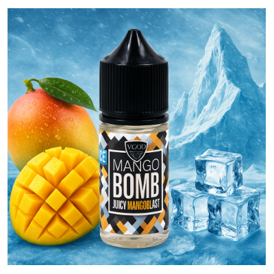 VGOD - Mango Bomb on Ice Aroma 30ml (DIY)Lieferumfang: VGOD - Mango Bomb on Ice Aroma 30mlGeschmack:  Eisgekühlte MangoDosierung: 20%Reifezeit: 1-3 TageInhalt: 30mlInhaltstoffe: PG Propylenglykol (E1520), Natürliche Aromen, Naturidentische Aromen Aroma nie pur dampfen9590Vgod 12,90 CHFsmoke-shop.ch12,90 CHF