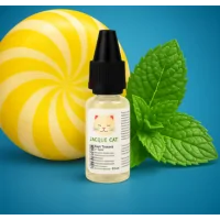 10 ml - Jacquie Cat - Copy Cat Aroma (DIY)Jacquie Cat - Copy Cat Aroma (DIY)Geschmack: Ein leckeres Bonbon aus Zitrone und Menthol.Dosierung: 4% bis 7% (je nach Bedarf) Inhaltstoffe: Propylenglycol (PG) E1520 (Ph. Eur.), natürliche/naturidentische Aromastoffe, Ethanol Flasche: 10ml PET Flasche mit Kunststoff Schraubkappe Herstellungsland: Deutschland 11661Copy Cat4,50 CHFsmoke-shop.ch4,50 CHF