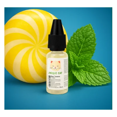 10 ml - Jacquie Cat - Copy Cat Aroma (DIY)Jacquie Cat - Copy Cat Aroma (DIY)Geschmack: Ein leckeres Bonbon aus Zitrone und Menthol.Dosierung: 4% bis 7% (je nach Bedarf) Inhaltstoffe: Propylenglycol (PG) E1520 (Ph. Eur.), natürliche/naturidentische Aromastoffe, Ethanol Flasche: 10ml PET Flasche mit Kunststoff Schraubkappe Herstellungsland: Deutschland 11661Copy Cat3,90 CHFsmoke-shop.ch3,90 CHF 10 ml - Jacquie Cat - Copy Cat Aroma (DIY)Jacquie Cat - Copy Cat Aroma (DIY)Geschmack: Ein leckeres Bonbon aus Zitrone und Menthol.Dosierung: 4% bis 7% (je nach Bedarf) Inhaltstoffe: Propylenglycol (PG) E1520 (Ph. Eur.), natürliche/naturidentische Aromastoffe, Ethanol Flasche: 10ml PET Flasche mit Kunststoff Schraubkappe Herstellungsland: Deutschland 11661Copy Cat3,90 CHFsmoke-shop.ch3,90 CHF