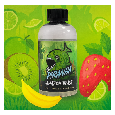Amazonas Beast 200ml Shortfill Liquid by Piranha - 0mgAmazonas Beast 200ml Shortfill Liquid by PiranhaVon allen gefürchtet, ist dieser bösartige Geschmack von Kiwi, Limette und Erdbeere gefährlich köstlich.Amazon Beast by Piranha kommt als 200 ml Vape-Saft mit 0 Nikotin. Es ist Platz für Nikotin, das bei Bedarf hinzugefügt werden kann.80% / 20% | VG / PG200 ml 9809Berserker Blood Axe - Joe's Juice22,00 CHFsmoke-shop.ch22,00 CHF