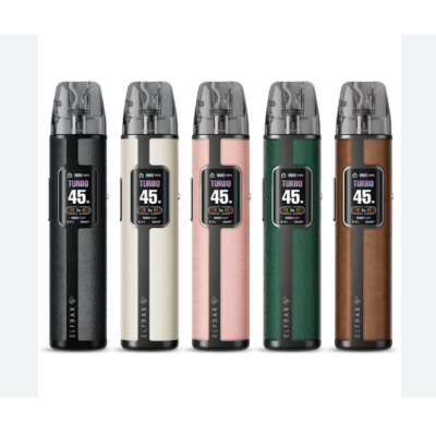 Elf Bar - ELF X PRO - Kit - Vers. Farben - 1200 mah - Airflow - Mesh Coils USB-CDas Elfbar ELFX Pro Pod Kit ist ein leistungsstarkes, wiederaufladbares Pod-System mit 1200mAh Akku, stufenloser Airflow und grossem Display. Dank USB-C-Schnellladung und nachfüllbaren Liquid Pods bietet es ein nachhaltiges und individuell anpassbares Dampferlebnis für MTL- und RDL-Dampfer. - Leistungsstarker Akku mit 1200 mAh und 45 W Ausgangsleistung-Modernes Farbdisplay mit präziser Leistungskontrolle- Turbo-Modus für extra viel Dampf & intensives Aroma- Elegantes Gehäuse im hochwertigen Leather-Look- Kompatibel mit allen Elfliq LiquidsDas ELFX Pro Refillable Kit ist die Premium-Version des beliebten ELFX Kits – kompakt, wiederbefüllbar und jetzt mit mehr Power und noch mehr Features. Durch das robuste Gehäuse aus Zink-Legierung mit texturierten Kunstleder-Elementen überzeugt das Gerät optisch und liegt sicher in der Hand.Das brillante 0.96 Zoll Farbdisplay zeigt dir alle wichtigen Infos auf einen Blick – von Akkustand und Zugzähler bis zur Leistung. Du hast die Wahl zwischen zwei Leistungsmodi: dem sparsamen Eco-Modus oder dem leistungsstarken Turbo-Modus für intensiveren Dampf.Über die separate Multifunktionstaste navigierst du intuitiv durch das Menü, schaltest das Gerät ein/aus, passt die Leistung an oder sperrst einzelne Funktionen. Für maximale Personalisierung steht dir ein Smart- und ein Custom-Modus zur Verfügung.Die 3-stufige Airflow-Control an der Seite ermöglicht eine präzise Luftregulierung – ideal für MTL, RDL oder DL. Das Top-/Side-Fill-System mit Silikonverschluss sorgt für sauberes und unkompliziertes Nachfüllen.Mit dem ELFX Pro holst du dir nicht nur ein leistungsstarkes, sondern auch ein stilvolles Pod-System mit ausdauerndem 1200 mAh Akku und intelligenter Bedienung.Lieferumfang: 1 x Elfbar ELFX Pro Refillable Pod Mod Akkuträger1 x Elfbar ElfX Dual Mesh Pod Tank Verdampfer 0.8 Ohm1 x Elfbar ElfX Dual Mesh Pod Tank Verdampfer 0.6 Ohm1 x USB Typ-C Ladekabel1 x Bedienungsanleitung16774Elf Bar - Disposable Pods29,90 CHFsmoke-shop.ch29,90 CHF Elf Bar - ELF X PRO - Kit - Vers. Farben - 1200 mah - Airflow - Mesh Coils USB-CDas Elfbar ELFX Pro Pod Kit ist ein leistungsstarkes, wiederaufladbares Pod-System mit 1200mAh Akku, stufenloser Airflow und grossem Display. Dank USB-C-Schnellladung und nachfüllbaren Liquid Pods bietet es ein nachhaltiges und individuell anpassbares Dampferlebnis für MTL- und RDL-Dampfer. - Leistungsstarker Akku mit 1200 mAh und 45 W Ausgangsleistung-Modernes Farbdisplay mit präziser Leistungskontrolle- Turbo-Modus für extra viel Dampf & intensives Aroma- Elegantes Gehäuse im hochwertigen Leather-Look- Kompatibel mit allen Elfliq LiquidsDas ELFX Pro Refillable Kit ist die Premium-Version des beliebten ELFX Kits – kompakt, wiederbefüllbar und jetzt mit mehr Power und noch mehr Features. Durch das robuste Gehäuse aus Zink-Legierung mit texturierten Kunstleder-Elementen überzeugt das Gerät optisch und liegt sicher in der Hand.Das brillante 0.96 Zoll Farbdisplay zeigt dir alle wichtigen Infos auf einen Blick – von Akkustand und Zugzähler bis zur Leistung. Du hast die Wahl zwischen zwei Leistungsmodi: dem sparsamen Eco-Modus oder dem leistungsstarken Turbo-Modus für intensiveren Dampf.Über die separate Multifunktionstaste navigierst du intuitiv durch das Menü, schaltest das Gerät ein/aus, passt die Leistung an oder sperrst einzelne Funktionen. Für maximale Personalisierung steht dir ein Smart- und ein Custom-Modus zur Verfügung.Die 3-stufige Airflow-Control an der Seite ermöglicht eine präzise Luftregulierung – ideal für MTL, RDL oder DL. Das Top-/Side-Fill-System mit Silikonverschluss sorgt für sauberes und unkompliziertes Nachfüllen.Mit dem ELFX Pro holst du dir nicht nur ein leistungsstarkes, sondern auch ein stilvolles Pod-System mit ausdauerndem 1200 mAh Akku und intelligenter Bedienung.Lieferumfang: 1 x Elfbar ELFX Pro Refillable Pod Mod Akkuträger1 x Elfbar ElfX Dual Mesh Pod Tank Verdampfer 0.8 Ohm1 x Elfbar ElfX Dual Mesh Pod Tank Verdampfer 0.6 Ohm1 x USB Typ-C Ladekabel1 x Bedienungsanleitung16774Elf Bar - Disposable Pods29,90 CHFsmoke-shop.ch29,90 CHF