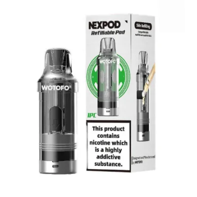 Wotofo NexPod Ersatz-Nachfüll Kartuschen - Leerpods 5 mlWotofo nexPOD Kartuschen sind mit 5.5ml leere Pods, auffüllbar,&nbsp; Geschmacksrichtung Ihrer Wahl. Die nexMesh Coils Technologie verleiht dem Dampf eine bessere Qualität und einen konstanten Geschmack. Diese leeren Einweg-Pods können bis zu 5000 Züge liefern.Erlebe mit den Wotofo NexPod nachfüllbaren Pods ein erstklassiges Dampferlebnis, das sowohl praktisch als auch vielseitig ist. Diese wiederverwendbaren Pods bieten dir die Freiheit, deine Lieblings-E-Liquids zu geniessen und verschiedene Geschmacksrichtungen auszuprobieren.Kompatibel mit Wotofo Nexpod Akkuträger16775Wotofo 6,50&nbsp;CHFsmoke-shop.ch6,50&nbsp;CHF