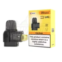 Sikary S10000 Pod ( 1 x vorgefüllte Pod 2ml und 4 x 2ml Nachfüllbehälter)Geniesse den intensiven Geschmack von drei verschiedenen Mangosorten im Sikary S10000 Pod - Triple Mango 20mg. Bis zu 6000 Puffs tropischer Genuss mit 20mg Nikotinsalz.Lieferumfang: 1x Ersatzpod Coil 4x 2ml Pods16776Sikary - Disposable Vape -6,90 CHFsmoke-shop.ch6,90 CHF