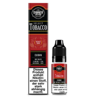 10 ml - Cuban - Nicotine Salts - select Tobacco - Dinner Lady vers. Nikotin-Stärken10 ml - Cuban - Nicotine Salts - select Tobacco - Dinner Lady 20 mg NikotinsalzGeschmack: Das Dinner Lady Select Tobacco Cuban NicSalt Liquid entführt Dich geschmacklich direkt nach Kuba, ins Land der legendären Zigarren. Diese exklusive Komposition vereint die rauchigen, holzigen Noten von feuergetrocknetem Tabak mit einer feinen Vanille-Würze, die für eine edle und verführerische Süße sorgtLieferumfang:PET-Flasche mit dünnem Tropfer und kindersicherem VerschlussInhalt: 10 mlNikotinsalze:Nikotinsalz E-Liquids zum Nachfüllen von E-Zigaretten. Nikotinsalze sind bei der Inhalation wesentlich geschmacksneutraler und sanfter, sodass die sonst übliche scharfe bittere Note entfällt und der Hustenreiz nahezu nicht vorhanden ist.16806Dinner Lady7,90 CHFsmoke-shop.ch7,90 CHF