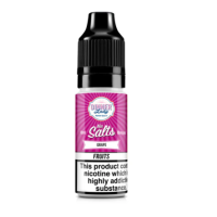 10 ml - Grape - Nicotine Salts - Fruits - Dinner Lady 20mg10 ml - Grape - Nicotine Salts - Fruits - Dinner Lady 20mgGeschmack: Lila und rote Trauben, süß, leicht sauer und kräftig. Dinner Lady 50:50 Nikotinsalze Formulierung am ehesten repliziert die Erfahrung des Rauchens traditionellen Tabakprodukten.Lieferumfang:PET-Flasche mit dünnem Tropfer und kindersicherem VerschlussInhalt: 10 mlNikotinsalze:Nikotinsalz E-Liquids zum Nachfüllen von E-Zigaretten. Nikotinsalze sind bei der Inhalation wesentlich geschmacksneutraler und sanfter, sodass die sonst übliche scharfe bittere Note entfällt und der Hustenreiz nahezu nicht vorhanden ist.16811Dinner Lady7,90 CHFsmoke-shop.ch7,90 CHF