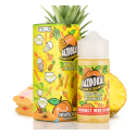 Bazooka Tropical Thunder - Pineapple Peach 0mg 100ml Shortfill