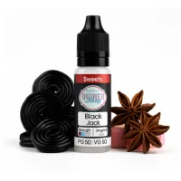 Black Jack - 10ml - Sweet von Dinner Lady - Liquid vers. NikotinstärkenLieferumfang: Black Jack - 10ml - Sweet von Dinner Lady - Liquid vers. NikotinstärkenDas Black Jack Liquid bringt den Geschmack eines Süsswarenladen Klassikers. Black Jack vereint Lakritze und Anis zu einem würzig - süssen Geschmack.Lieferumfang:PET-Flasche mit dünnem Tropfer und kindersicherem VerschlussInhalt: 10 mlArtikeltypNikotin, E-LiquidGeschmackSüss, Süssigkeiten, WürzigVerwendete AromenAnis, LakritzeInhaltsstoffeGlycerin E422, Künstliche Aromen, Naturidentische Aromen, Nikotin, Propylenglykol E1520Inhalt / Grösse10.0 mlFlaschengrösse10 mlPG% / VG% / H2O%50 / 50Nikotinstärke3 mg/ml, 6 mg/ml, 12 mg/ml 11390Dinner Lady4,10 CHFsmoke-shop.ch4,10 CHF