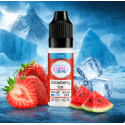 Dinner Lady Strawberry ICE 10ml E-liquid TPD2 vers. Stärken