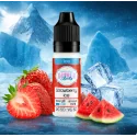 Dinner Lady Strawberry ICE 10ml E-liquid TPD2 vers. Stärken