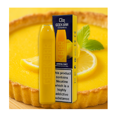 Geek Bar Disposable Device Lemon Tart 2% Nikotin Salt (Einweg E-Zigarette)Lieferumfang: 1x Geek Bar Disposable Device Lemon Tart 2% Salt Nic/2.0ml (Einweg E-Zigarette)2ml Hülse mit außergewöhnlichen fruchtigen Aromen.Vorgefüllte Hülse. TPD BEREITSchlankes, modernes und diskretes Format.Eingebauter 500mAh-Akku.Automatische Auslosung.20mg Nikotin Flüssigkeit.Vape 550 Züge auf Ihrer E-Zigarette mit großartigem Geschmack.11281geekvape3,50 CHFsmoke-shop.ch3,50 CHF Geek Bar Disposable Device Lemon Tart 2% Nikotin Salt (Einweg E-Zigarette)Lieferumfang: 1x Geek Bar Disposable Device Lemon Tart 2% Salt Nic/2.0ml (Einweg E-Zigarette)2ml Hülse mit außergewöhnlichen fruchtigen Aromen.Vorgefüllte Hülse. TPD BEREITSchlankes, modernes und diskretes Format.Eingebauter 500mAh-Akku.Automatische Auslosung.20mg Nikotin Flüssigkeit.Vape 550 Züge auf Ihrer E-Zigarette mit großartigem Geschmack.11281geekvape3,50 CHFsmoke-shop.ch3,50 CHF