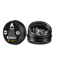 Fused Clapton Coils Ni80 0.30 Ohm (10pcs) - Thunder Cloud x Mike VapesFused Clapton Coils Ni80 0.30 Ohm (10pcs) - Thunder Cloud x Mike VapesVormontierte Ni80-Coils, die perfekt für den Blaze Solo 2 RTA geeignet sind.3-Core Clapton: 29G×3+38G.5 Umdrehungen auf einer 3.0mmØ Achse.Wert von 0.30Ω bei Single Coil.Verkauft in Schachteln mit 10Stk.16819Thunder Cloud x EL MONO VAPEADO R11,90 CHFsmoke-shop.ch11,90 CHF